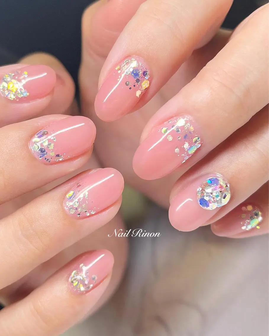 ネイル キラキラネイル Nail Rinonのネイルデザイン