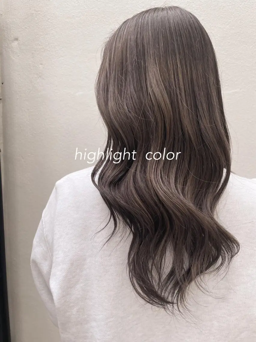 ロング カラー ヘアアレンジ ハイライトカラー ハイライト 髪質改善🫧美髪矯正 🤍Yuiのヘアスタイル