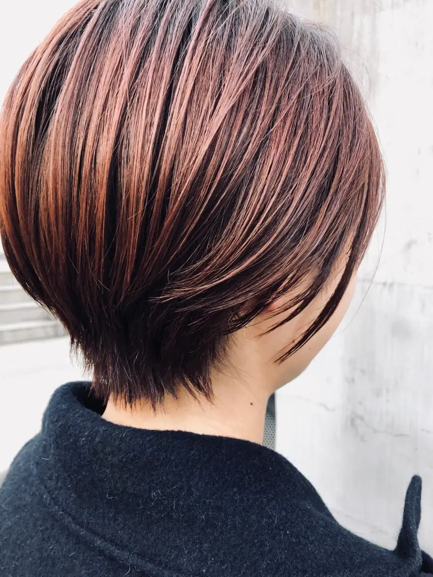 カラー 宮腰 瑠果のヘアスタイル
