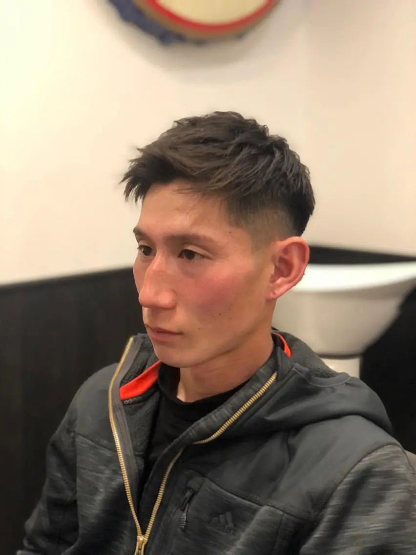 ショート メンズ OHNISH RYUSEIのヘアスタイル