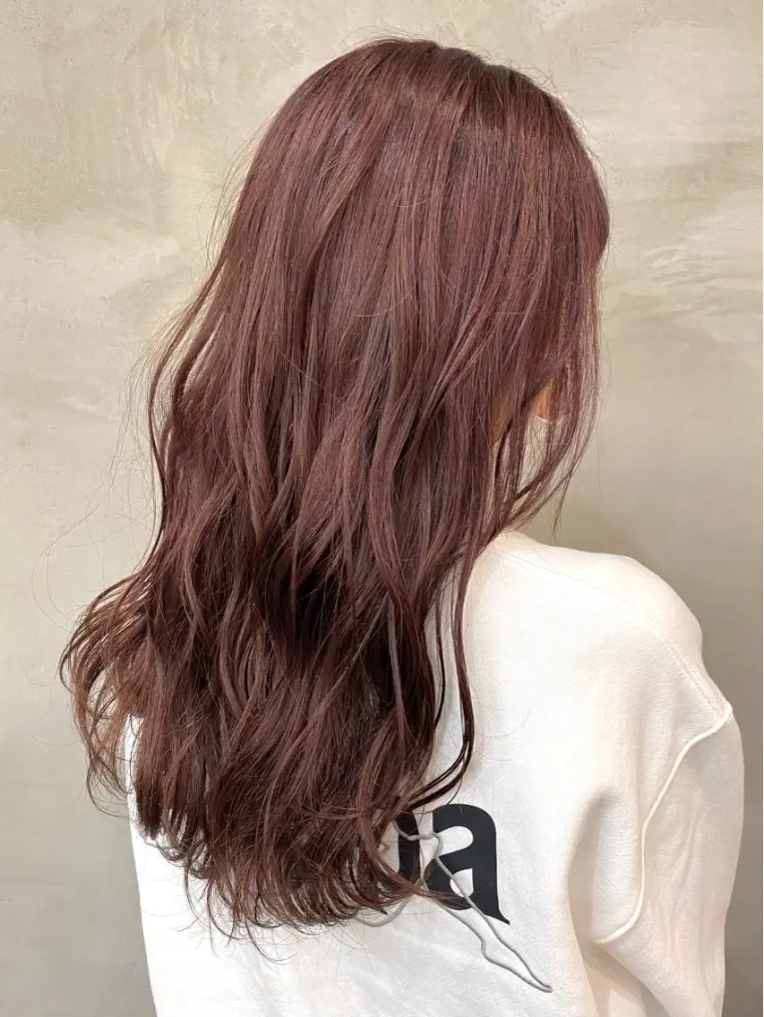 ロング カラー カット ヘアカラー トリートメント 🫧透明感カラー🫧 OIKAWAのヘアスタイル