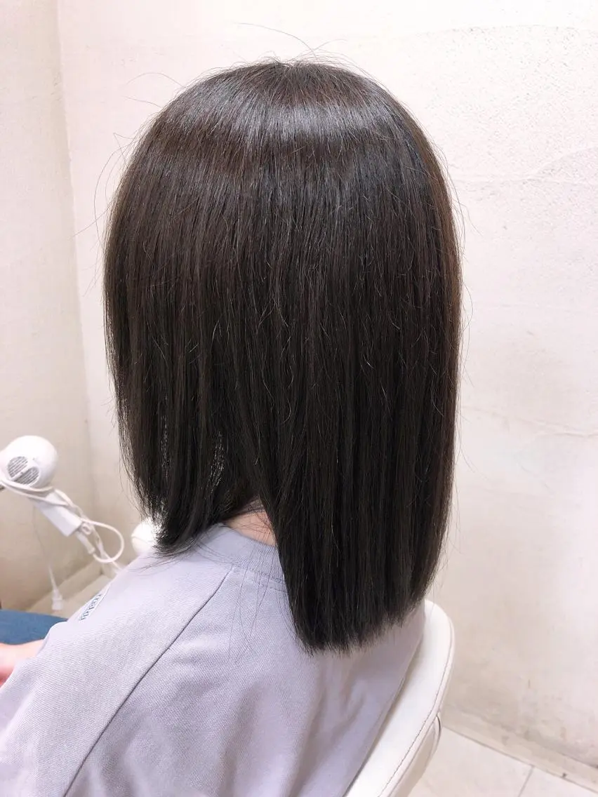 ミディアム 阿部 美咲のヘアスタイル