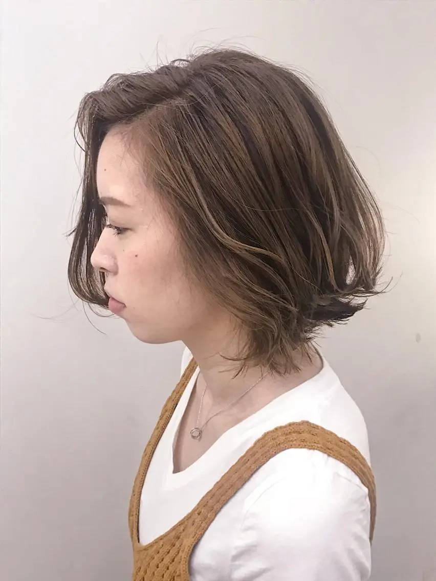 ショート カラー ヘアカラー ブリーチカラー/ 岩破瑞希のヘアスタイル