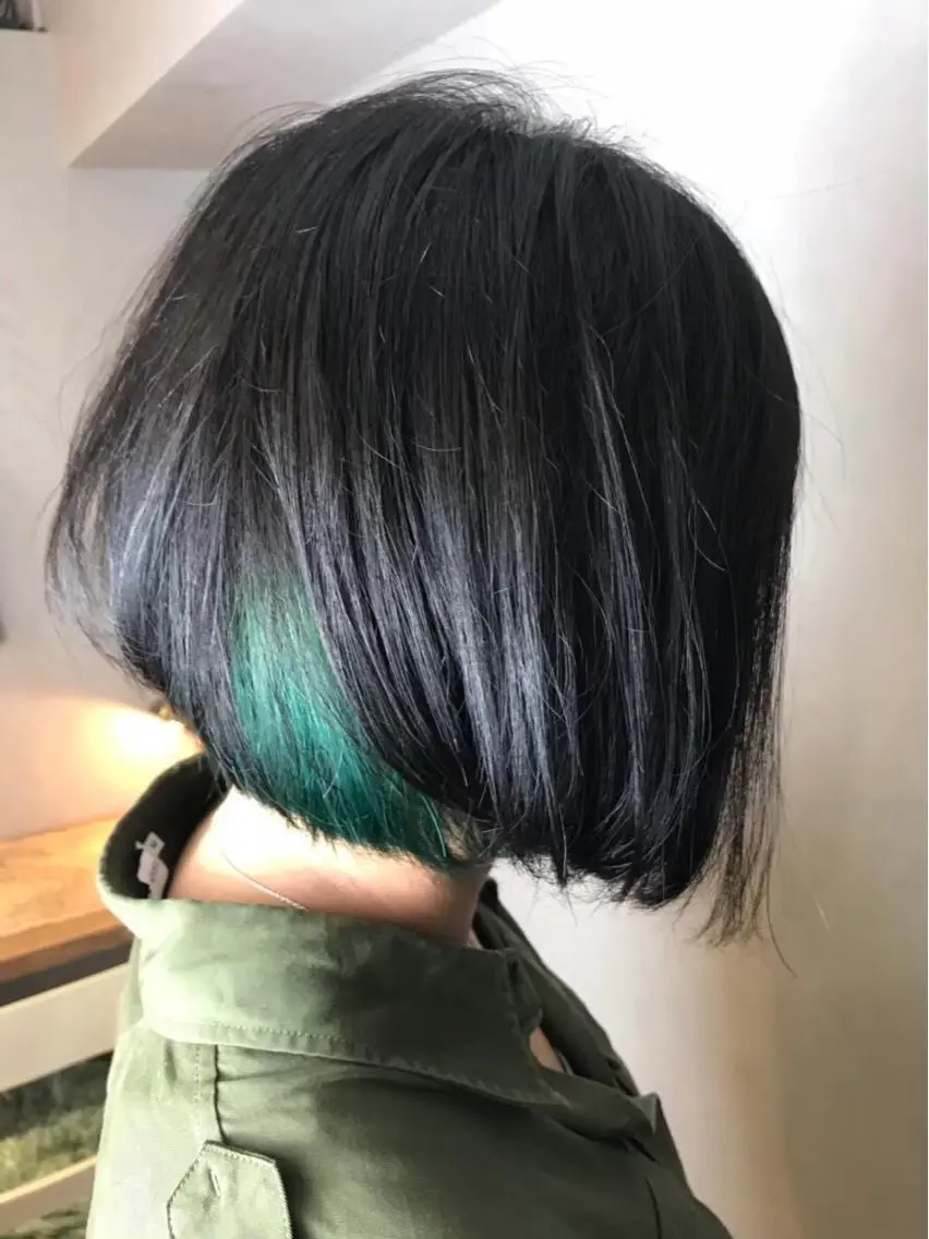 ショート カラー ヘアカラー BROCANTE立川 karasawa.nのヘアスタイル
