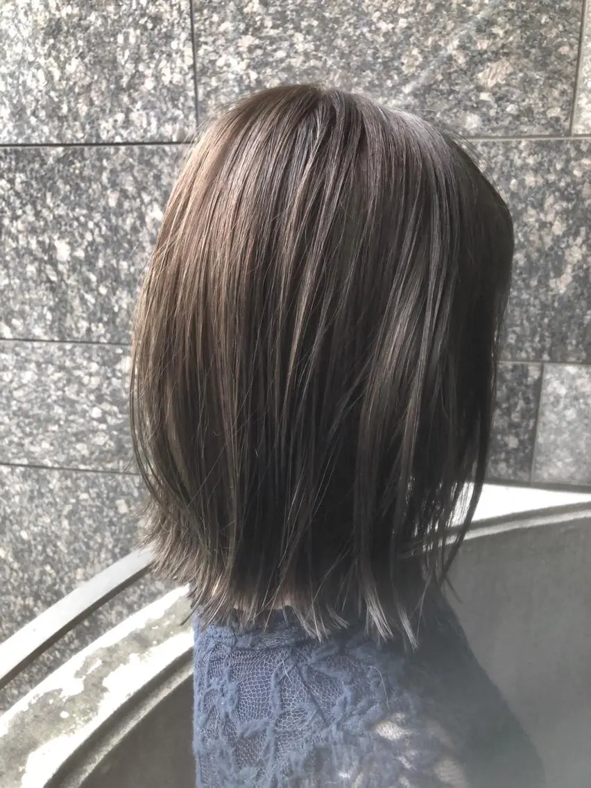 ミディアム トリートメント カラーアンドケアリタ kitamuuuのヘアスタイル