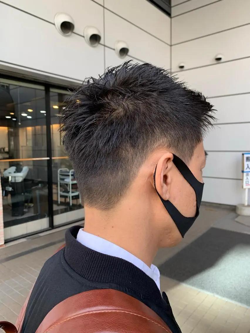 ショート メンズ メンズショート 刈り上げ ショートヘア カット ❣️モードケイズ塚口 和田一将のヘアスタイル