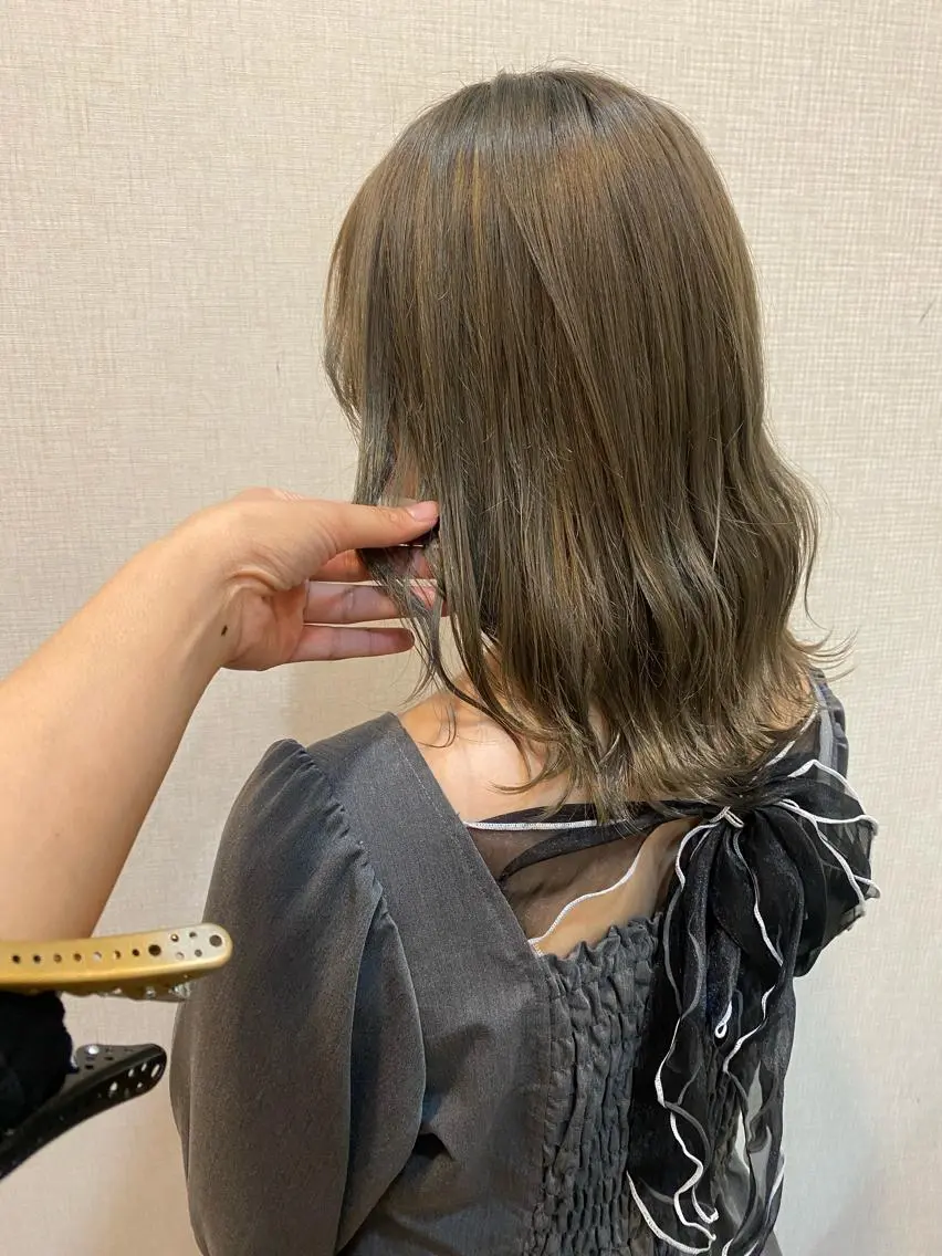 ミディアム カラー 🌻井上 マリー🌻のヘアスタイル