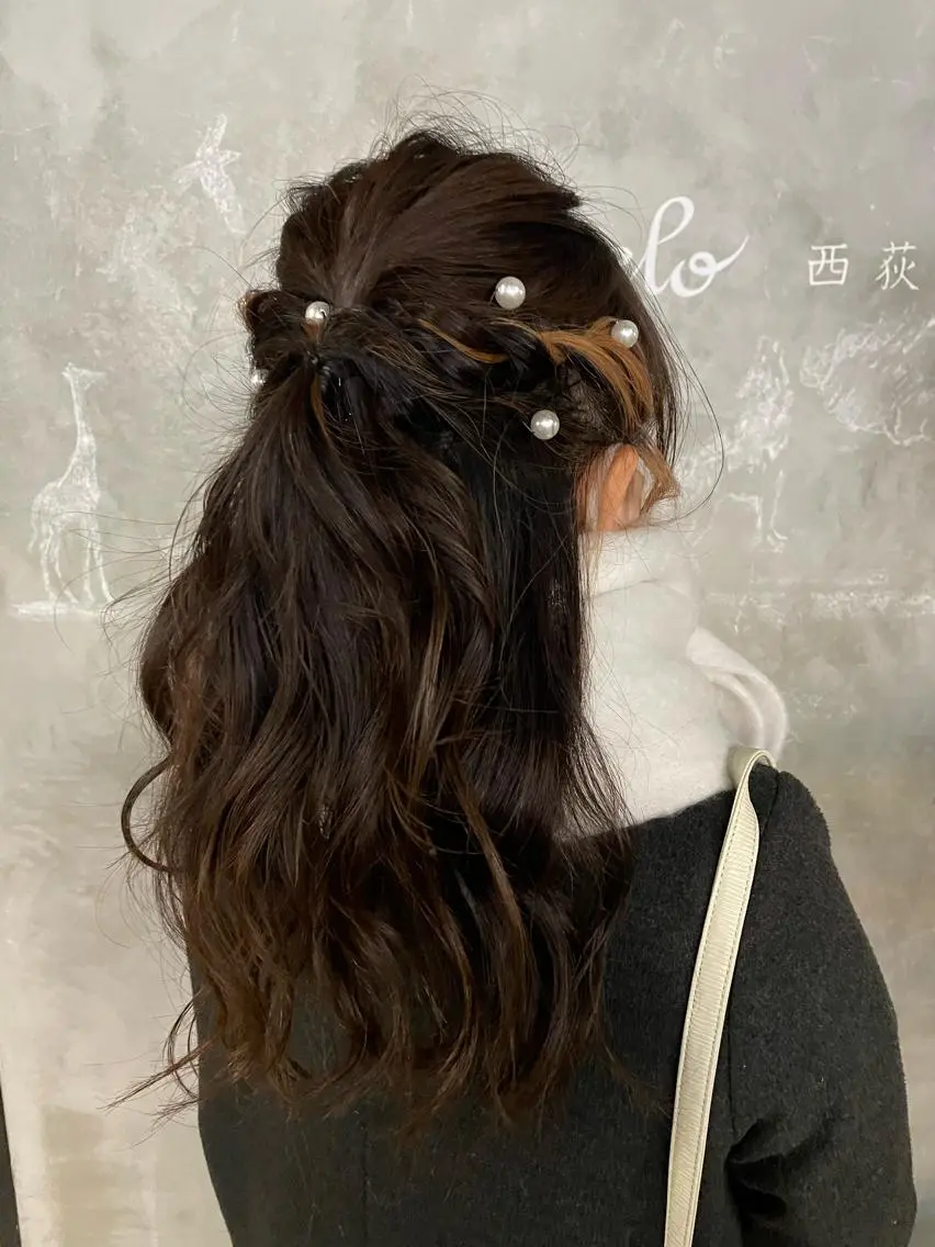 ロング 飯塚 七海のヘアスタイル