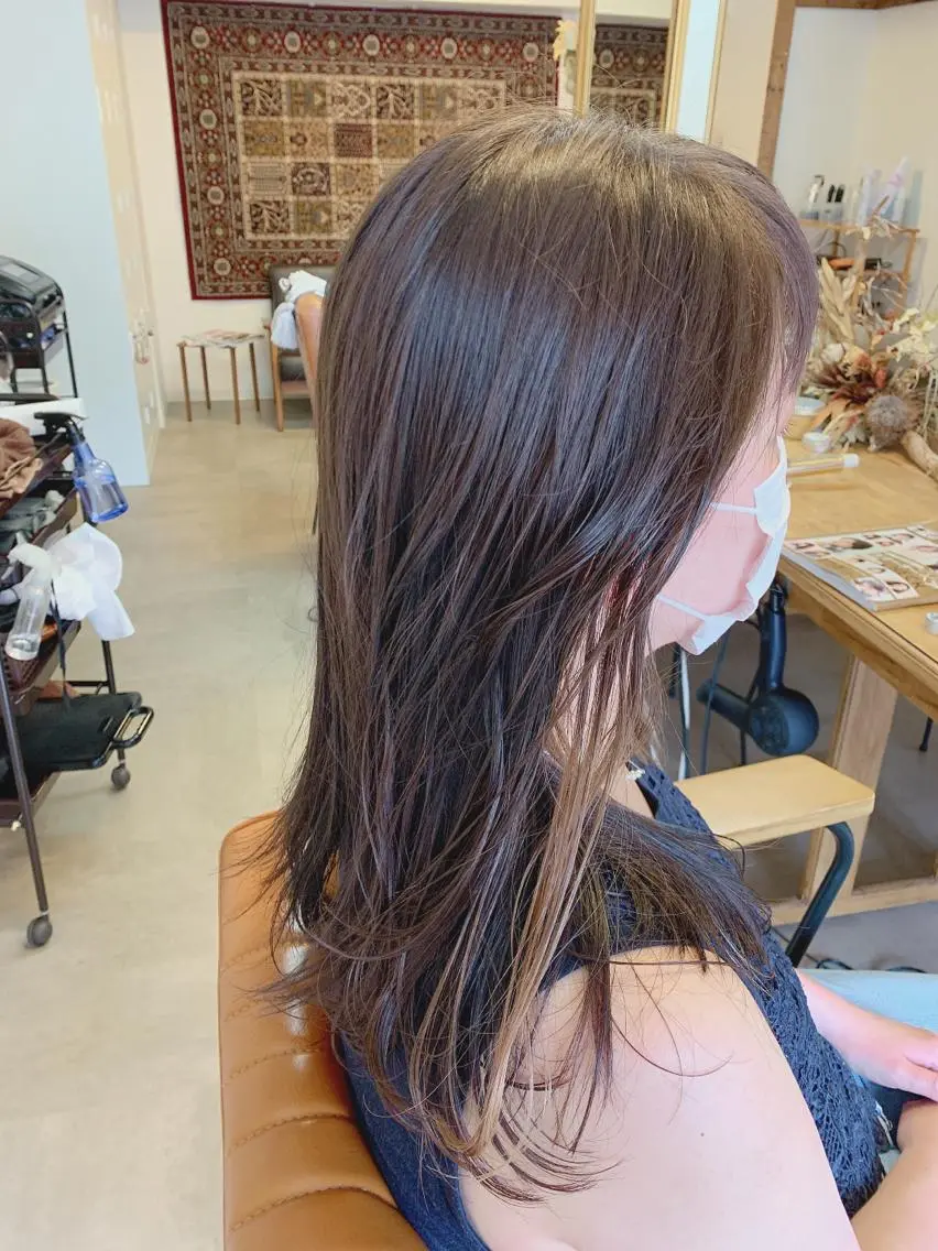 セミロング 土井 貴司のヘアスタイル