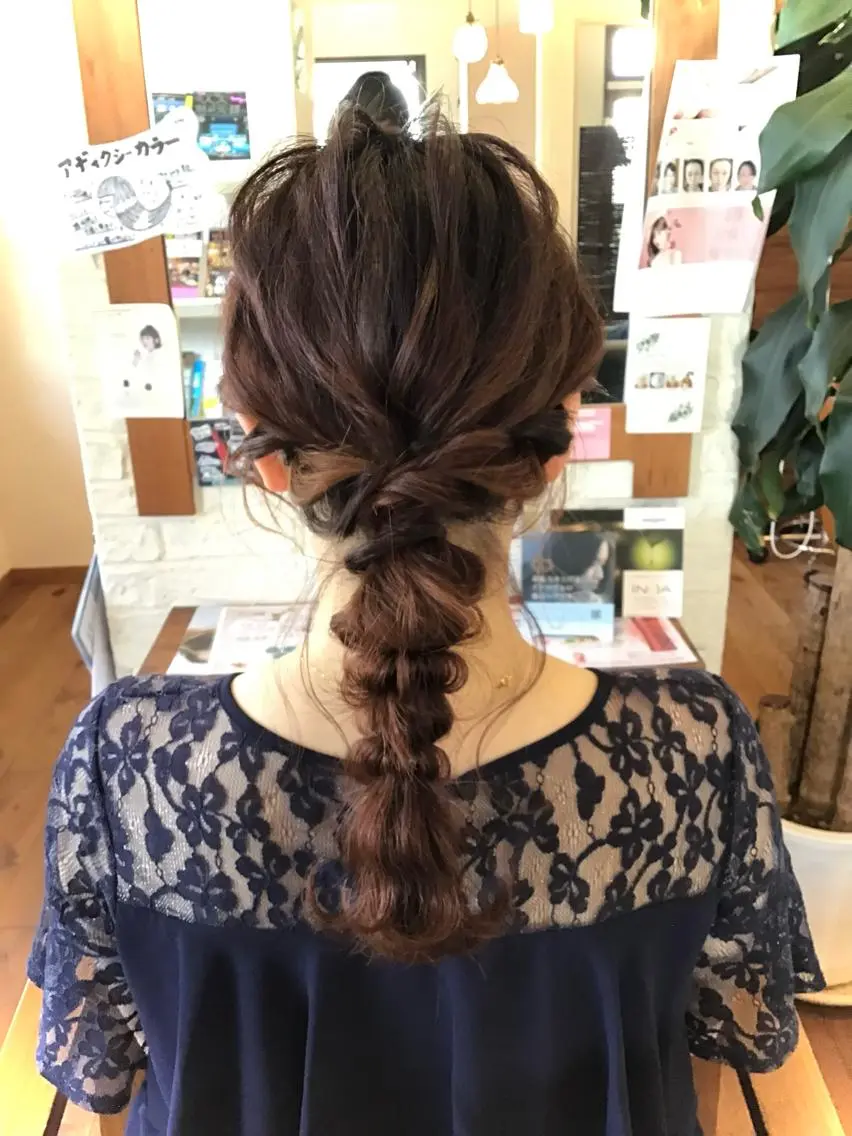 ヘアアレンジ 井上 歩美のヘアスタイル
