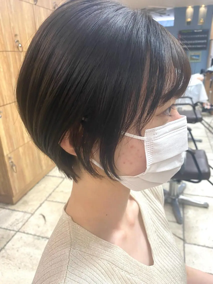 ショート カット attrait店長/ 柿本理沙のヘアスタイル