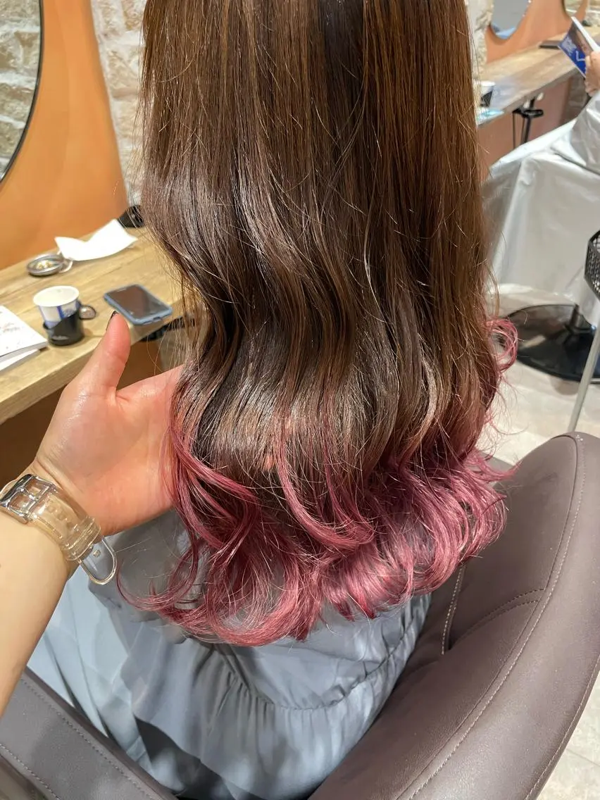 セミロング カラー ヘアカラー トリートメント 💐パーソナルカラー /市橋加菜💐のヘアスタイル