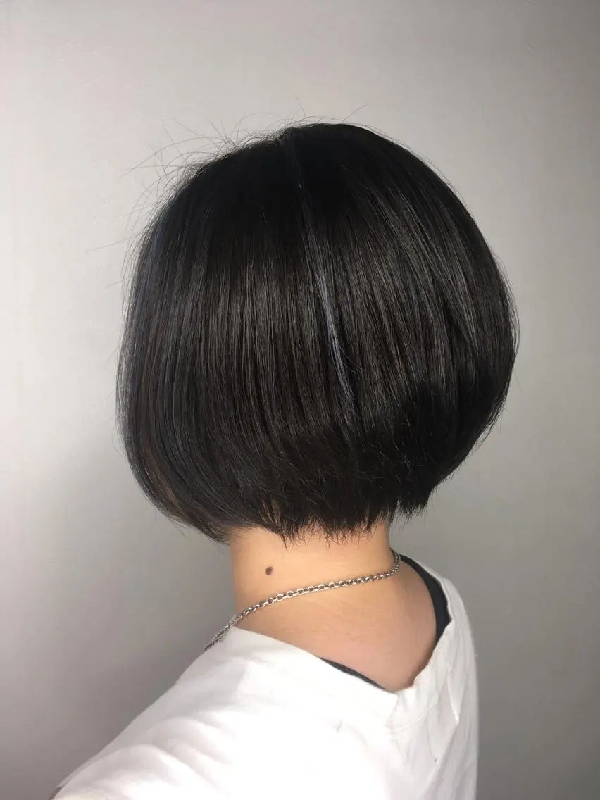 ショート カラー 福島 純子のヘアスタイル