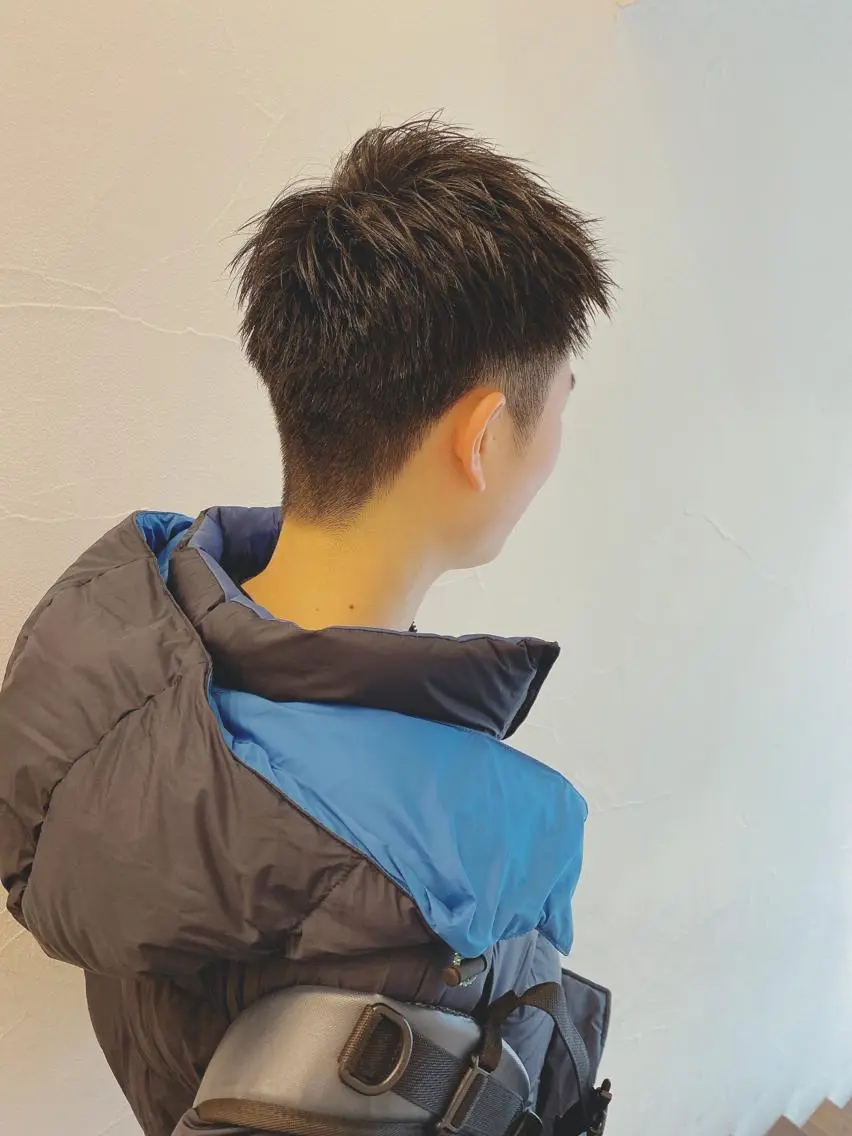 ショート メンズ モヒカン ソフトモヒカン ベリーショート Ash中目黒店 榊間茜のヘアスタイル