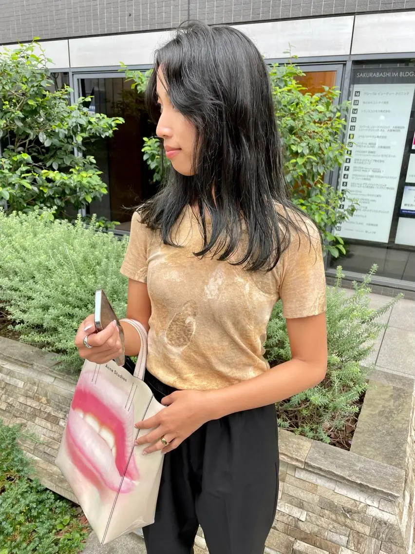 セミロング カラー パーマ ヘアアレンジ メンズ キッズ ネイル マツエク・マツパ グレージュ tatsumi/ボブ ウルフ/レイヤーのヘアスタイル