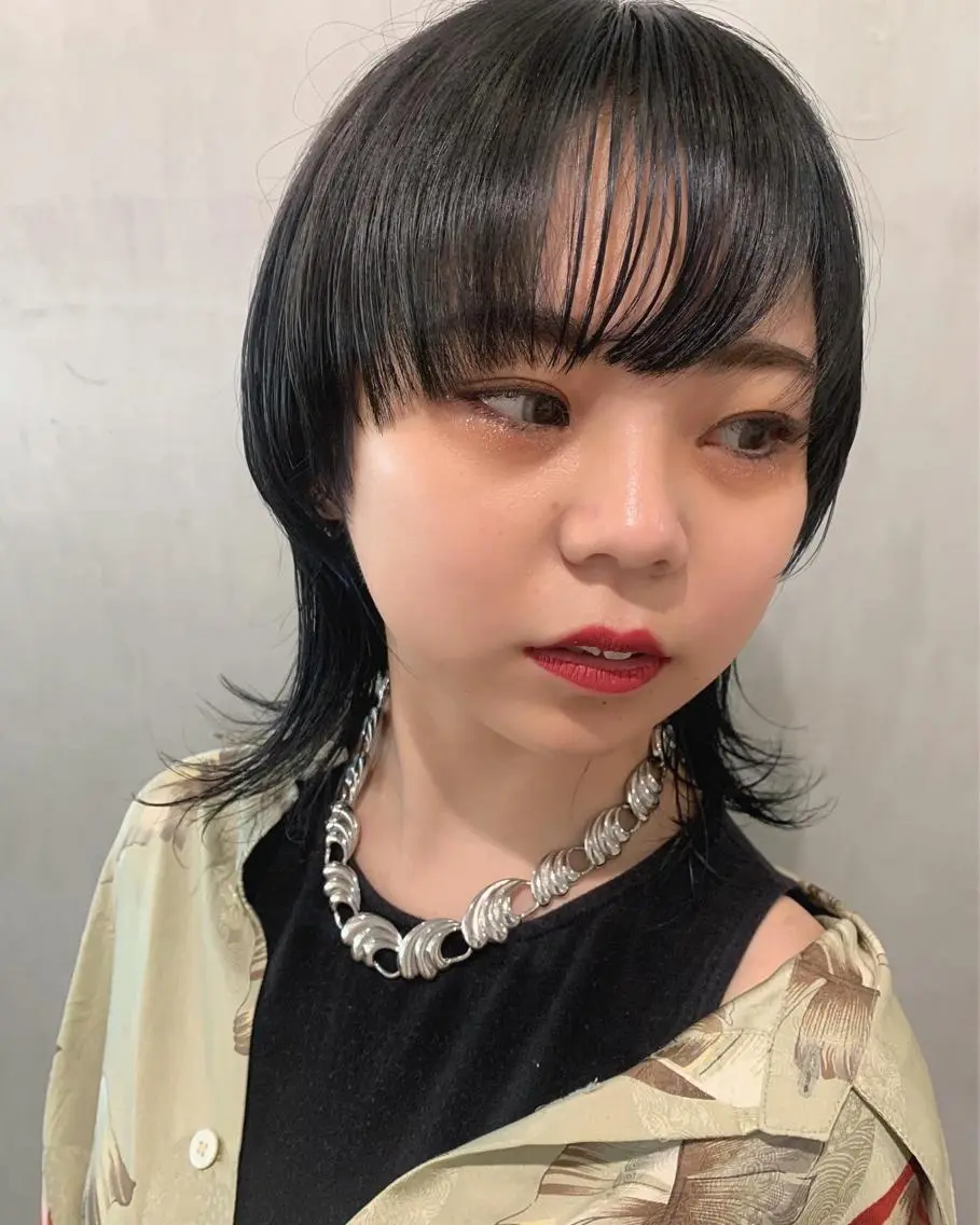 ミディアム カラー カット ヘアカラー トリートメント 優作 〜圧倒的信頼〜のヘアスタイル