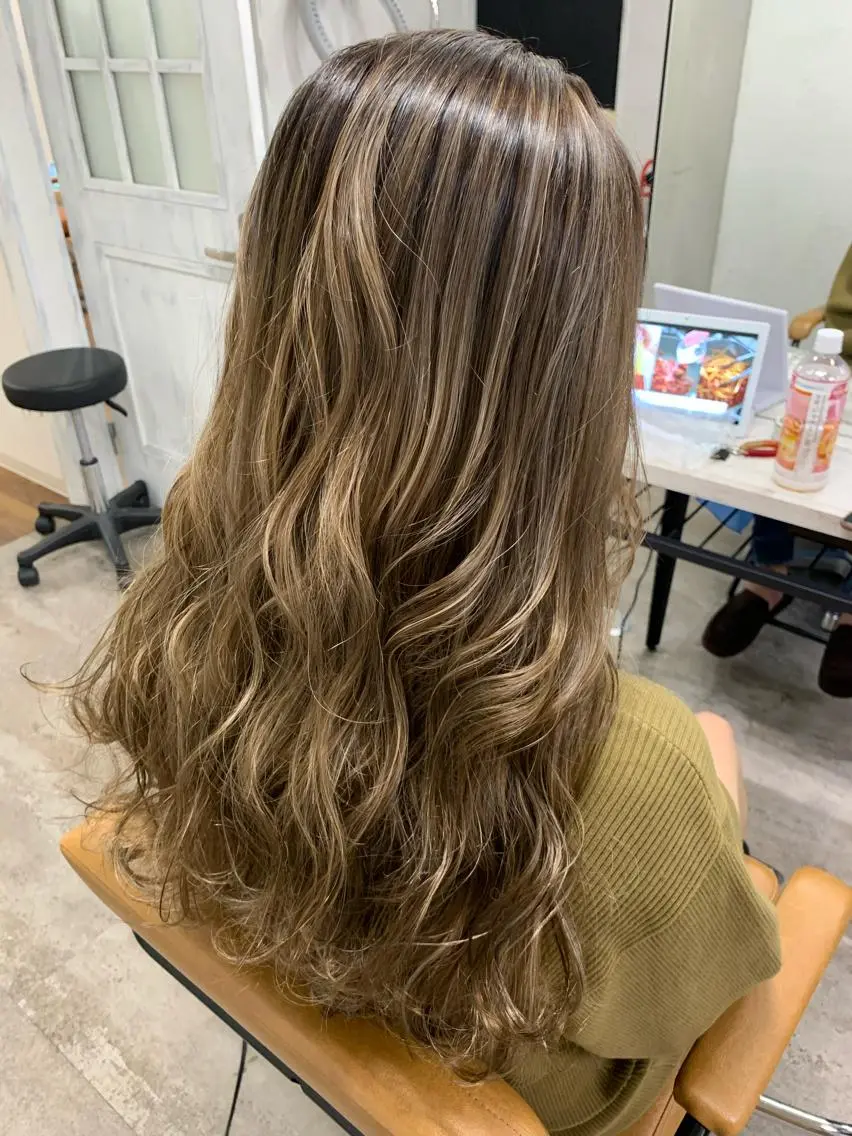 ロング カラー 🎀モテ髪ﾐﾙｸﾃｨ ｰ🎀yasunaのヘアスタイル