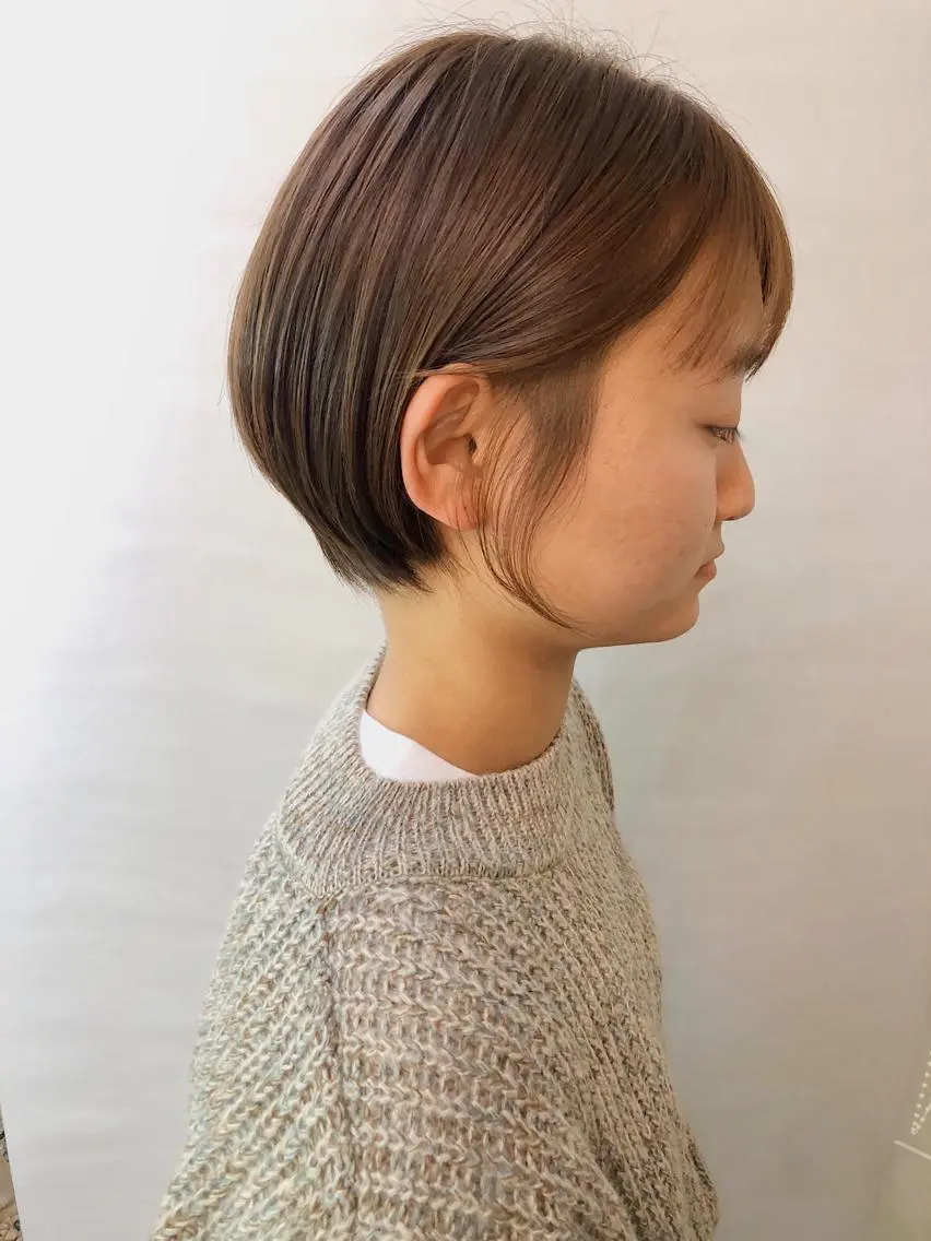 ショート 丸みショート ショートヘア 齋藤 咲のヘアスタイル
