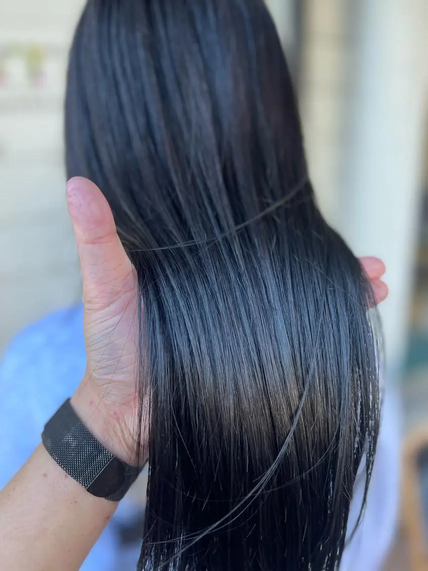 セミロング 吉田 淳則のヘアスタイル