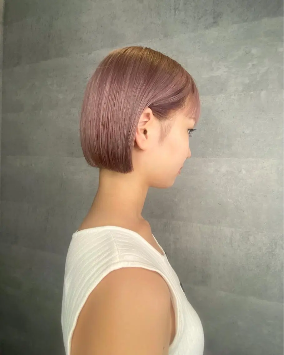 ショート カラー ヘアカラー トリートメント BUCKS【天王寺】 バックス【駅30秒】のヘアスタイル