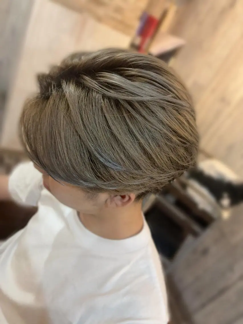 メンズ 柏原 輝明のヘアスタイル
