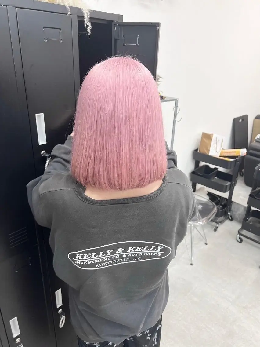 カラー セミロング カラーソムリエ認定 茶屋町Eir岩本のヘアスタイル