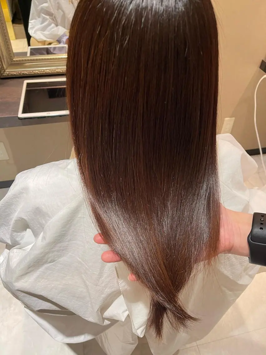 セミロング 🫧美髪縮毛矯正 🫧SEKIのヘアスタイル