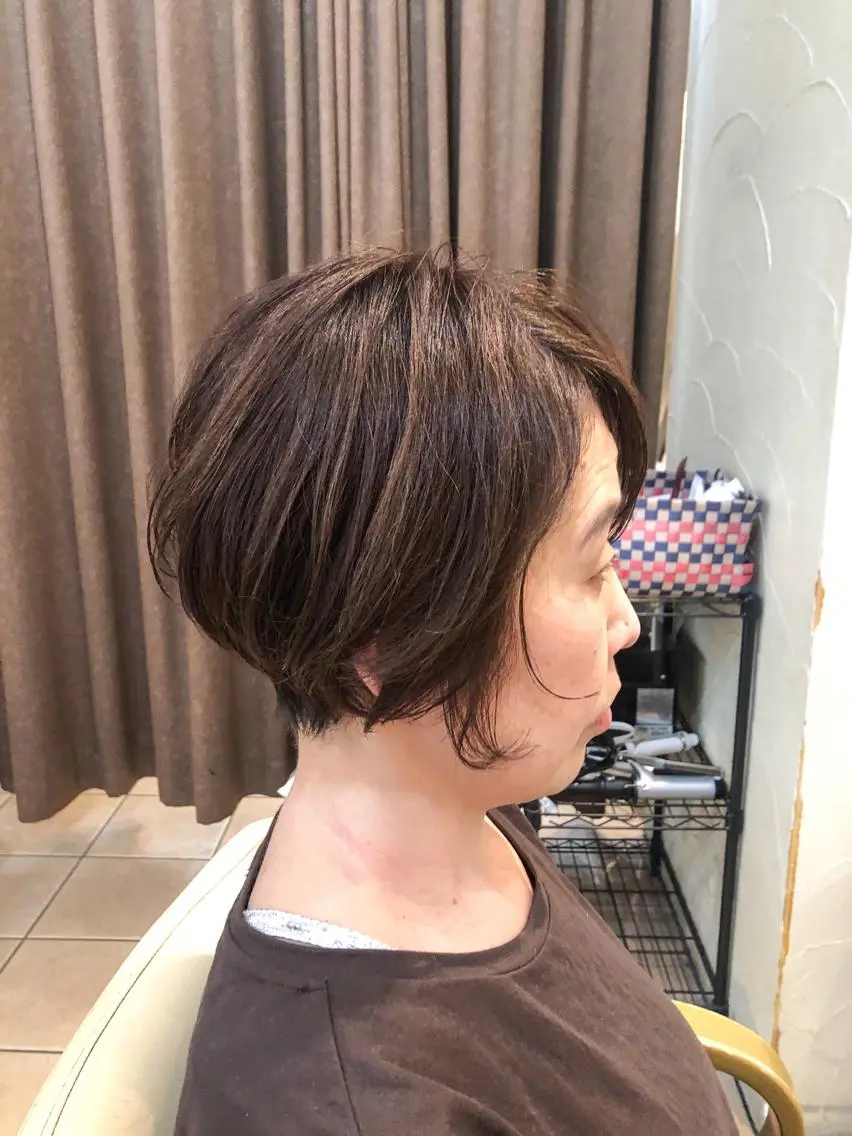 ショート 髪質改善ストレート ⚡️下ノ村柊斗⚡️のヘアスタイル