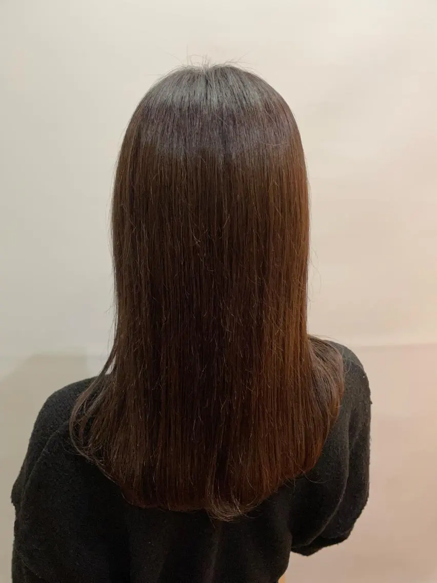 カラー ブラウンカラー ラベンダーカラー ヘアカラー トリートメント 川上拓真 ✂︎学芸大学のヘアスタイル