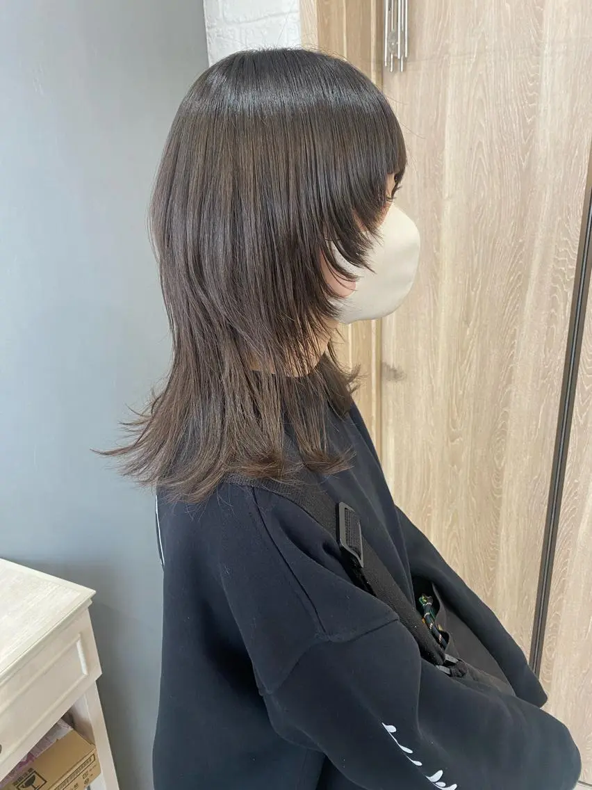 ミディアム FUJII MARINのヘアスタイル