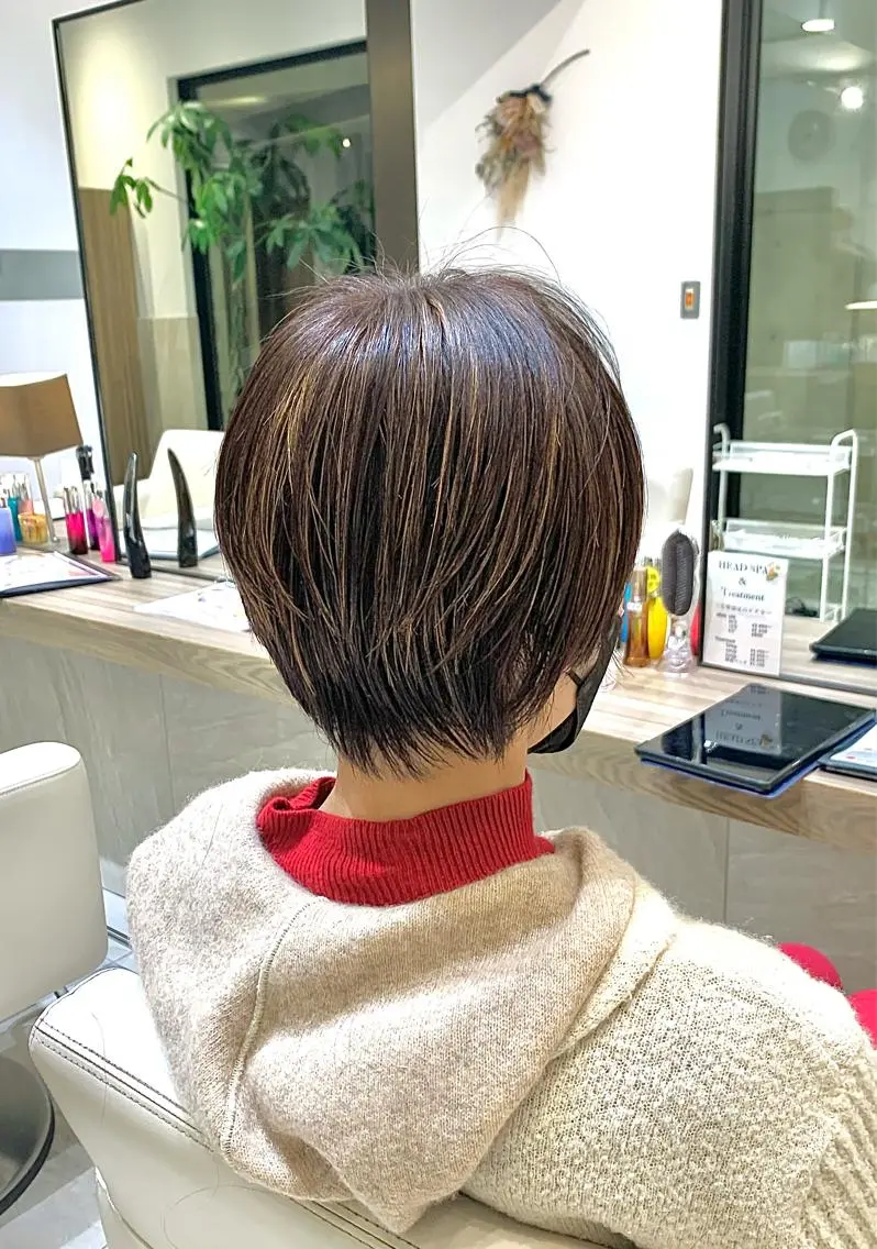 ショート 東 大介/骨格矯正カットのヘアスタイル