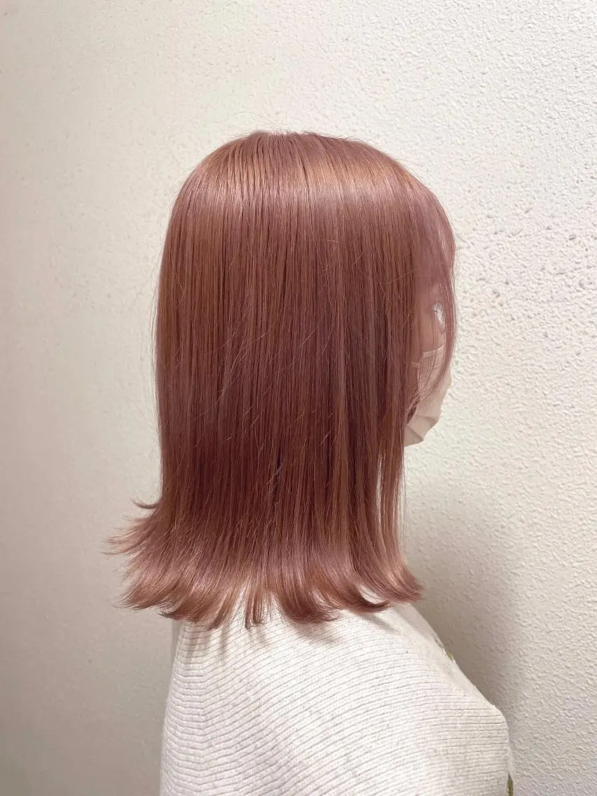 ミディアム カラー 梅田美容室 山崎海波のヘアスタイル