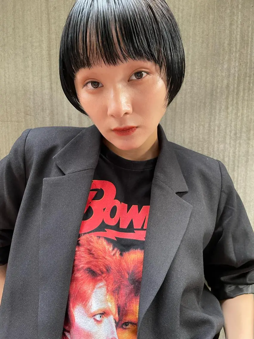 カラー ボブ/ショート 吉田竣のヘアスタイル