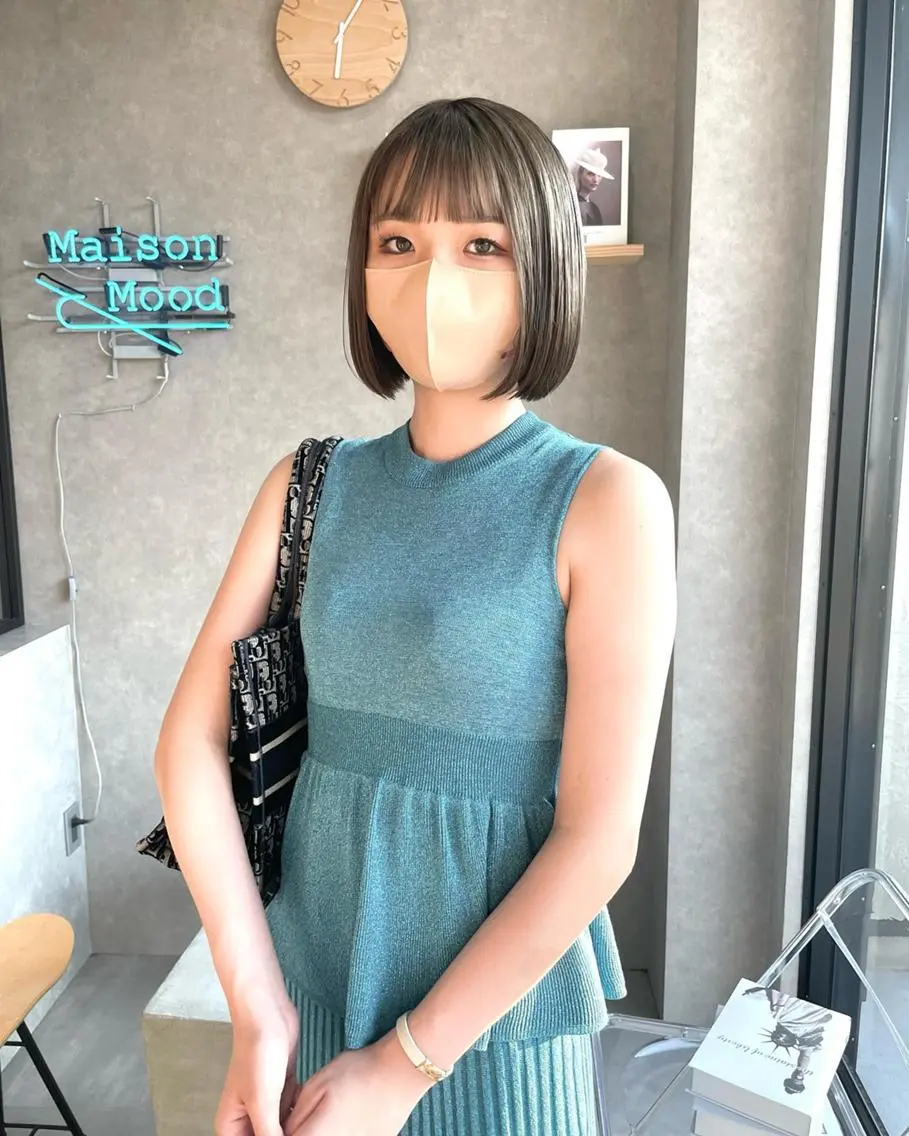 ショート ボブ ショートヘア 河原 亮のヘアスタイル