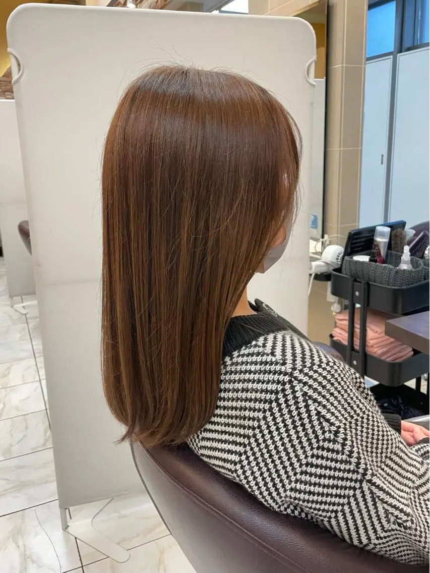 ロング 新籾 尚哉のヘアスタイル
