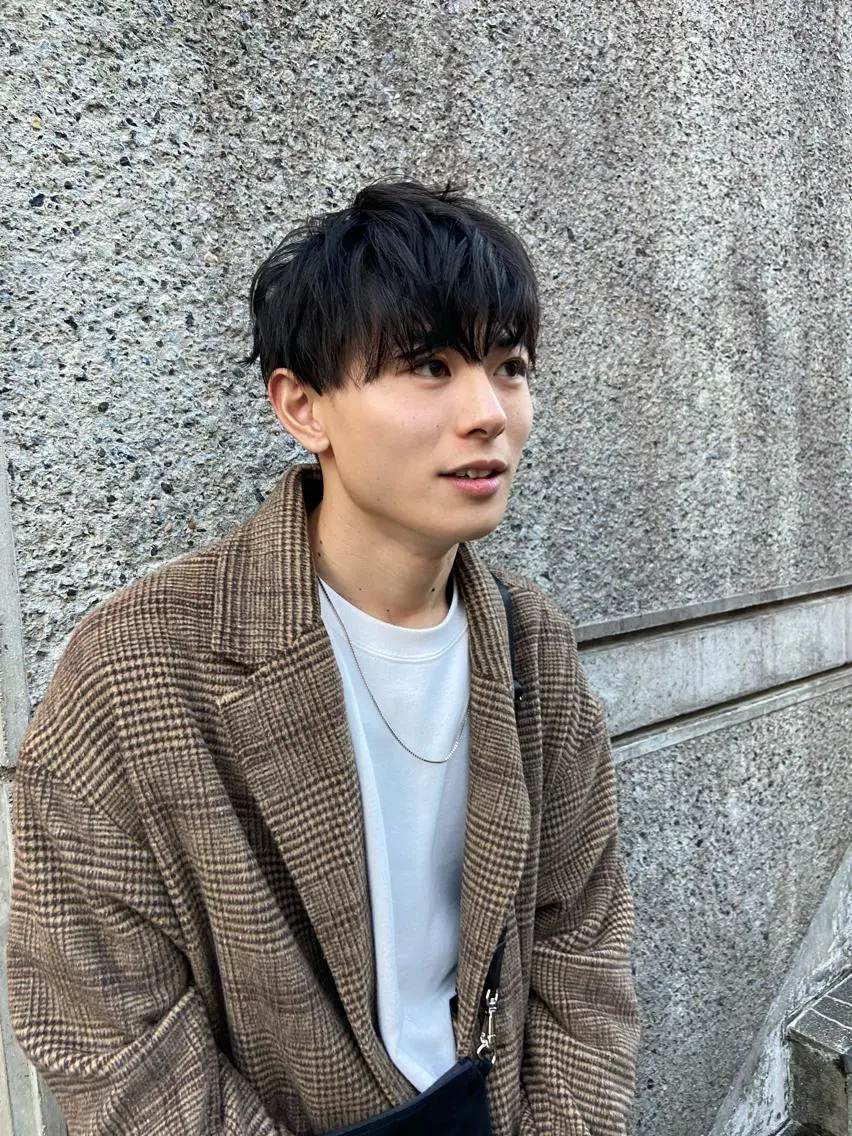 ショート カラー パーマ ヘアアレンジ メンズ メンズパーマ カット ちこ .のヘアスタイル