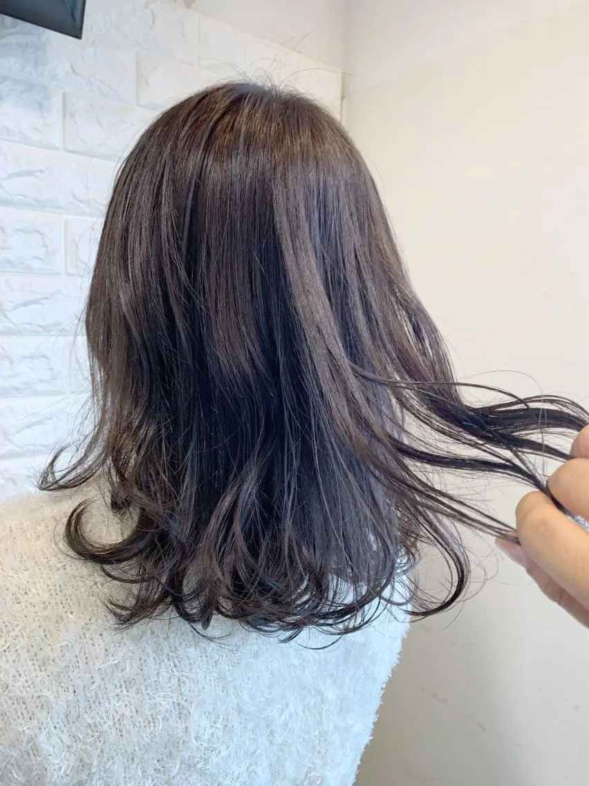 ショート カラー ヘアアレンジ アッシュ アッシュブラウン ブラウンカラー 🌿‬ ܸAir 透明感🌱西村知佳のヘアスタイル