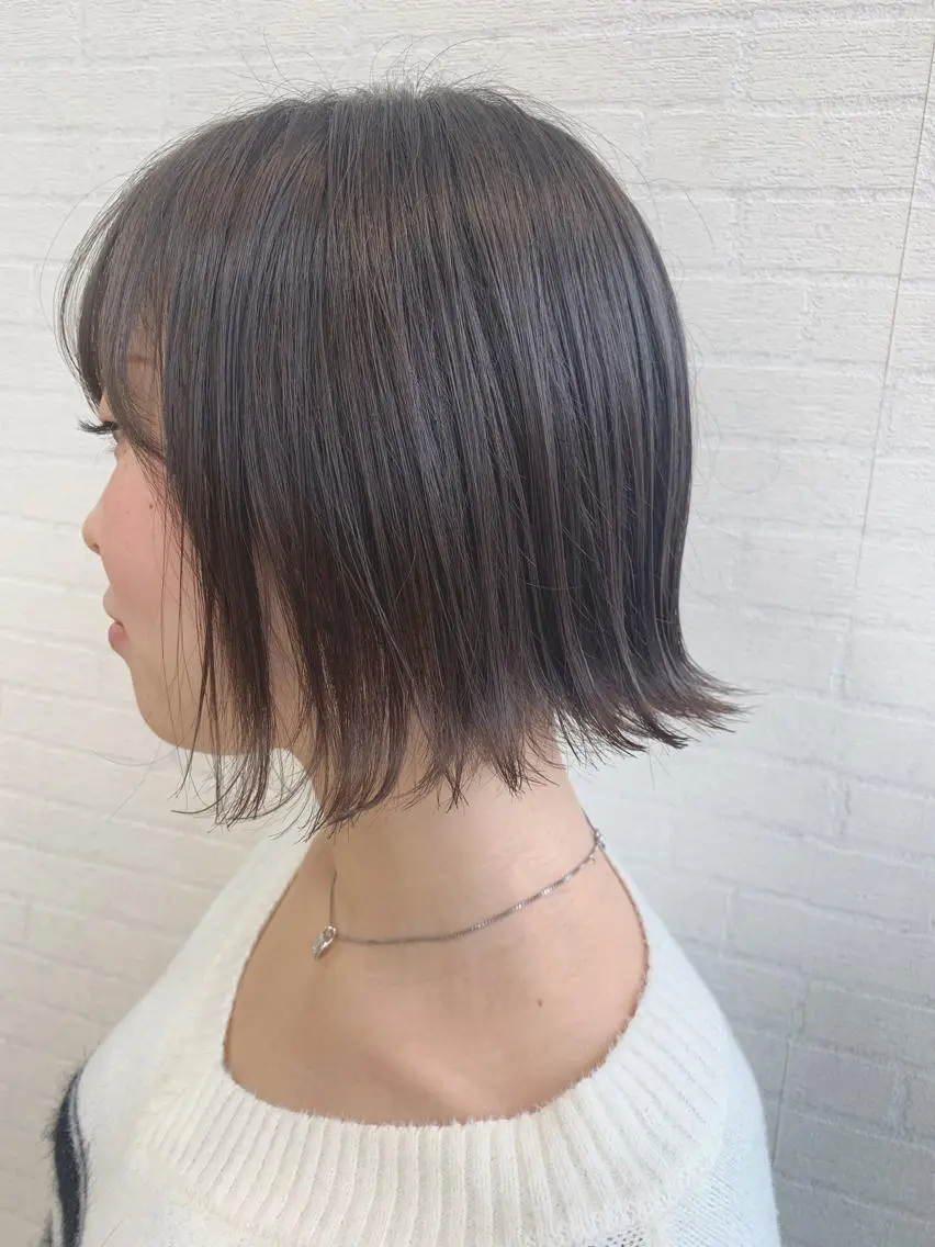 ショート 切りっぱなしボブ ショートボブ ハンサムショート ボブ ショートヘア カット トリートメント 初めてのショート お任せください✂️のヘアスタイル