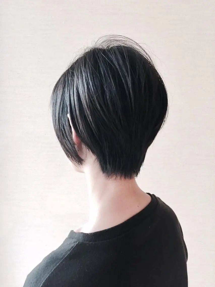 ショート 縮毛矯正/髪質改善 主税巧一のヘアスタイル
