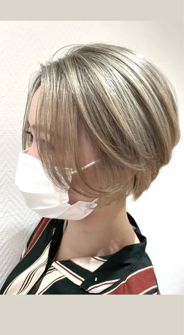 ショート 阿見 大成のヘアスタイル