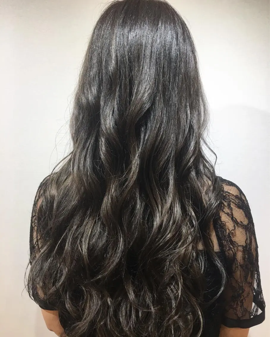 ロング カラー box mico. mutsumiのヘアスタイル