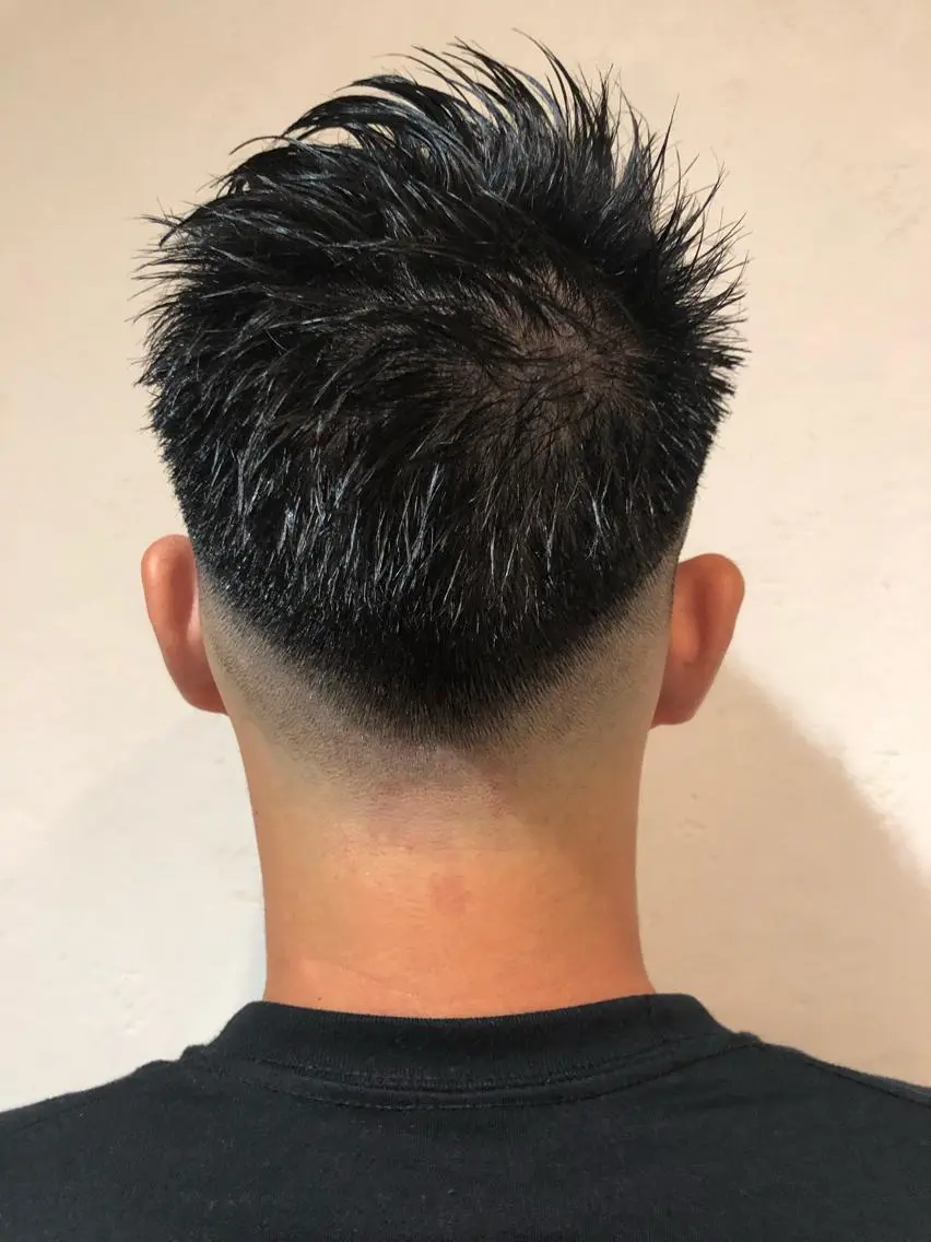 ショート メンズ フェードカット ショートヘア 中村 玲美のヘアスタイル