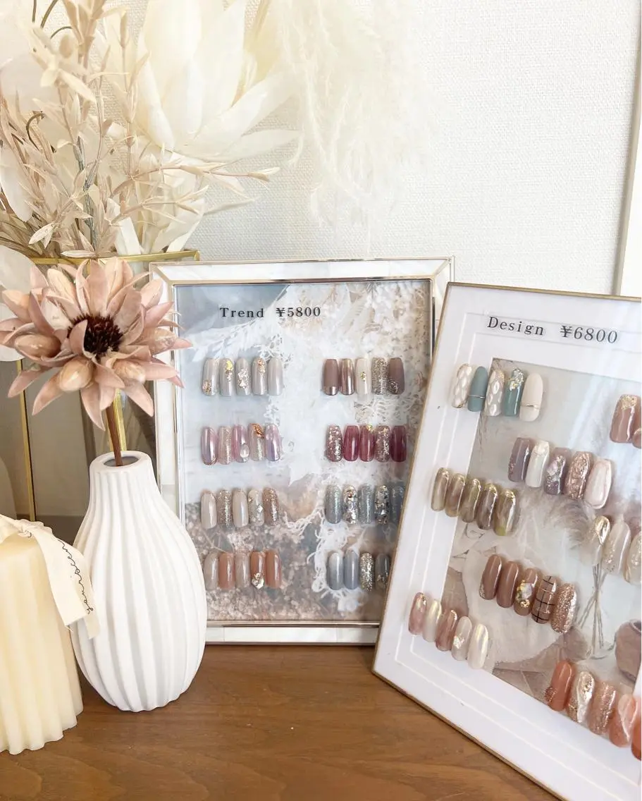 ネイル フットネイル 韓国ネイル ハンドネイル nail salon Lauleaのネイルデザイン