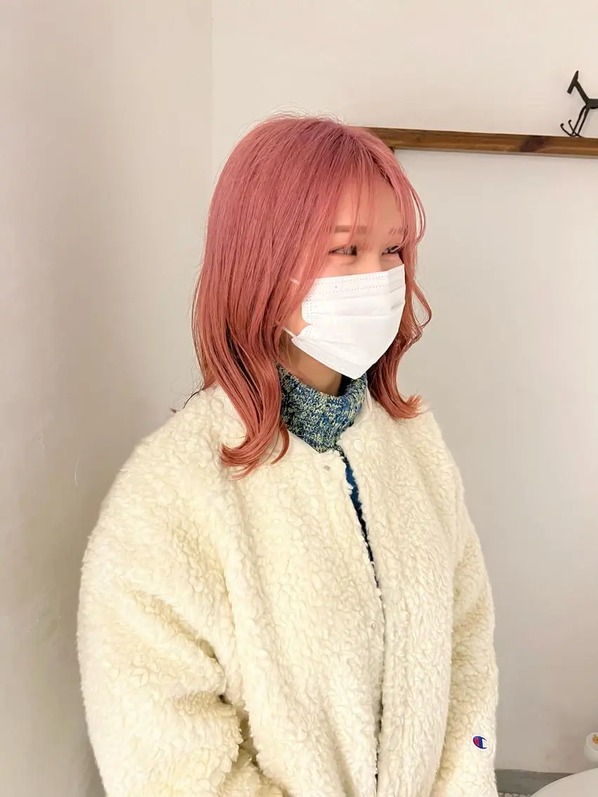 ミディアム Ravo 西村 優花のヘアスタイル