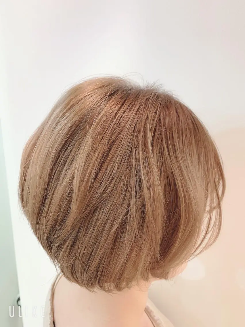ショート カラー ヘアカラー トリートメント なりたいが叶う ながしまじゅんきのヘアスタイル