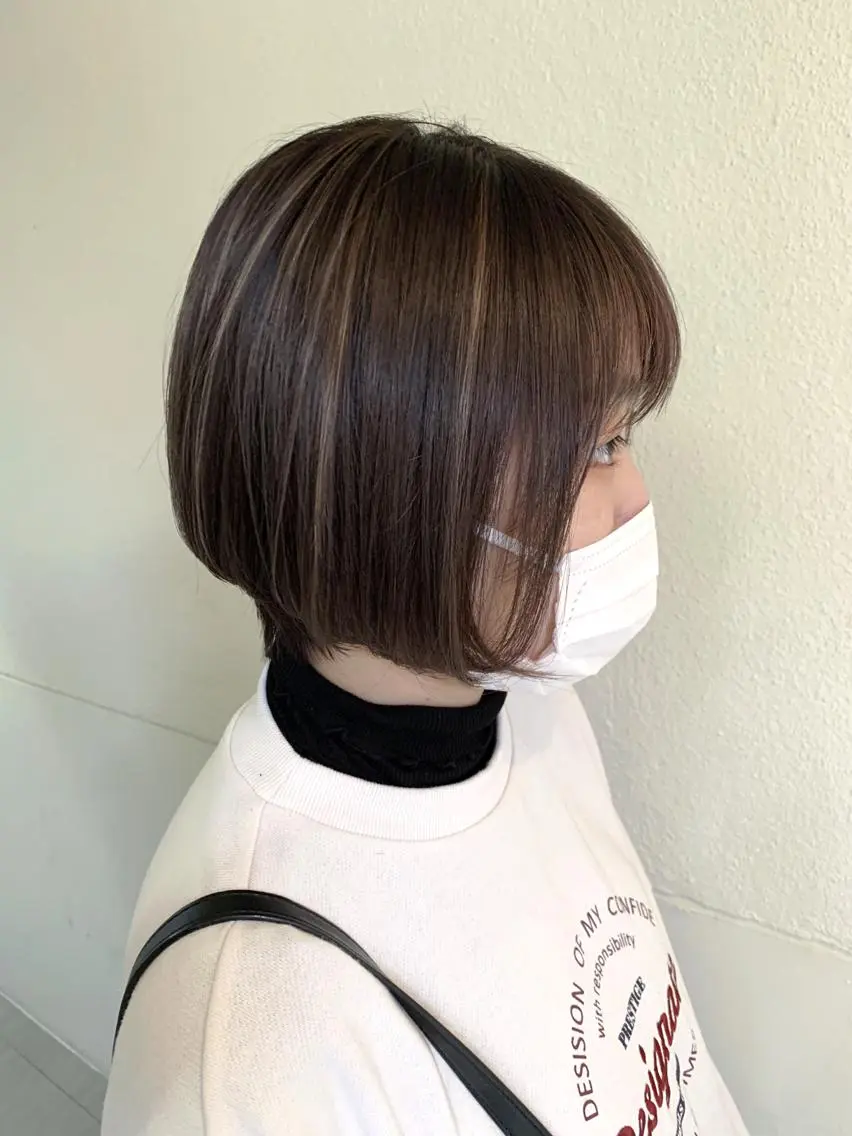 ショート カラー 船津武俊 フナツタケトシのヘアスタイル