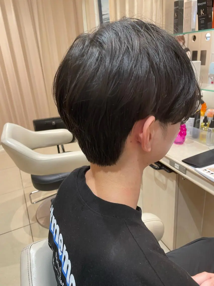 ショート メンズ カット トリートメント 韓国ヘアメイク🎀/ 縮毛矯正✨山本媛香のヘアスタイル