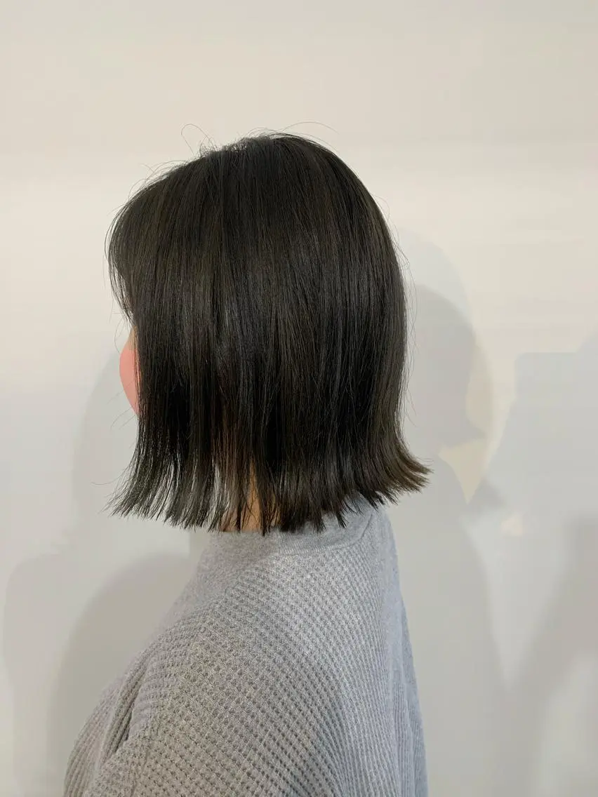 ミディアム カラー パーマ ヘアアレンジ 加藤 綾華のヘアスタイル