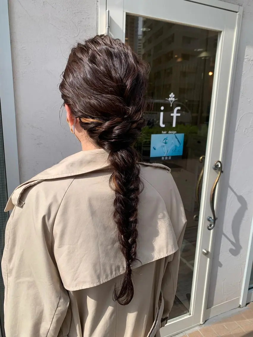 ロング ヘアアレンジ period. ほりはるかのヘアスタイル