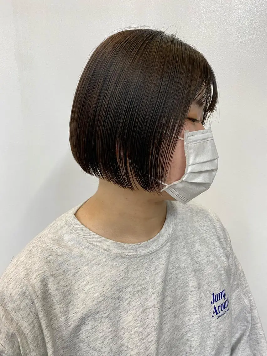 ショート カラー カット ヘアカラー トリートメント 🟩白髪ぼかし ショート/大司のヘアスタイル